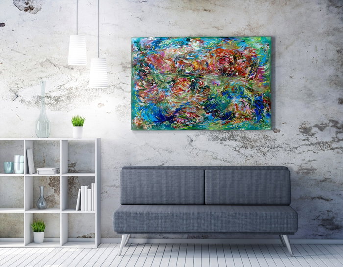 Wallity WY332 Lienzo Decorativo Enmarcado 70 x 100 cm